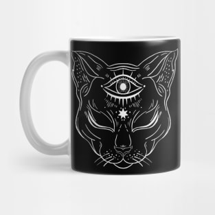 Third eye Cat Mug